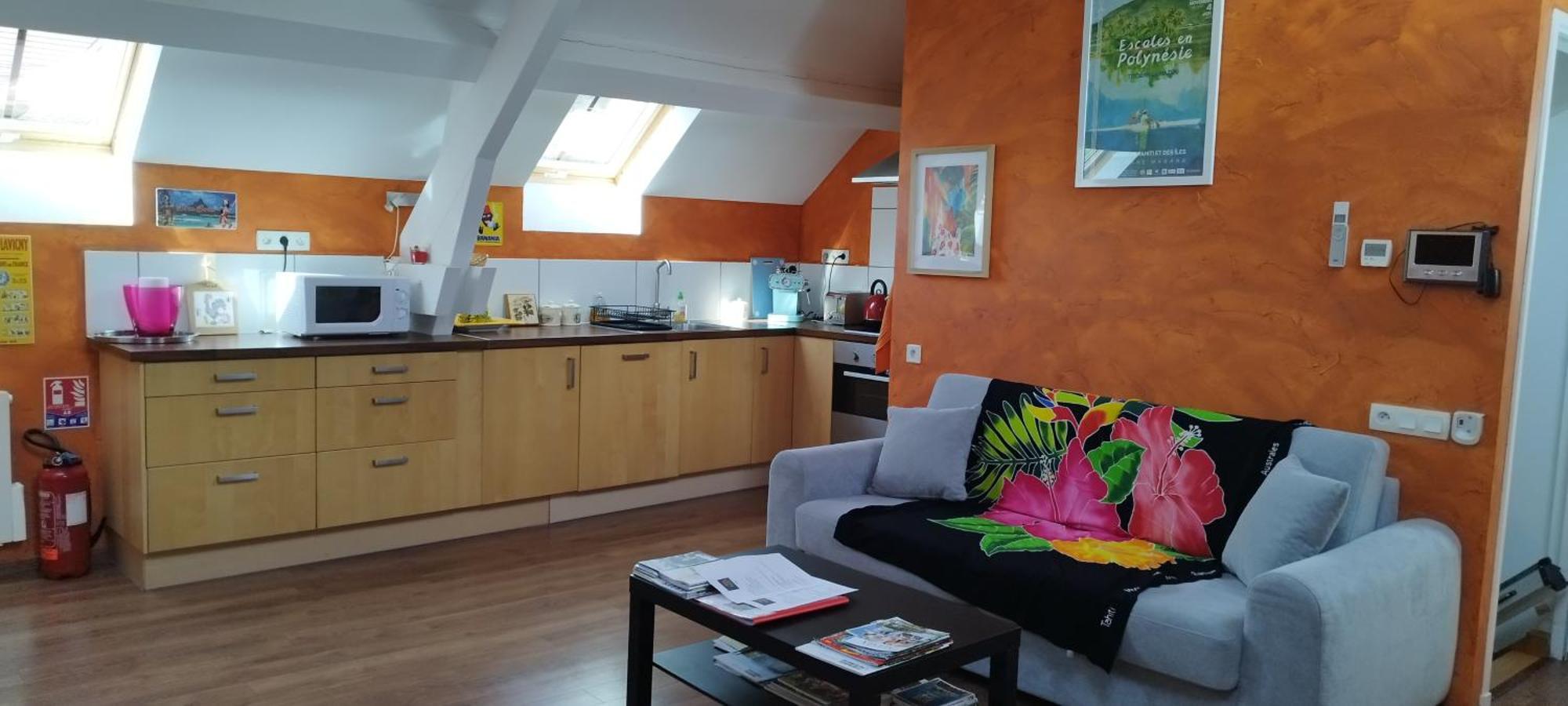 Bienvenue Au Fare Hibiscus Apartment Corrombles Exterior photo